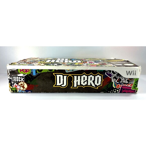 Nintendo Wii DJ Hero Turntable 95855.809 with Manual In Original Box Tested - Picture 10 of 15
